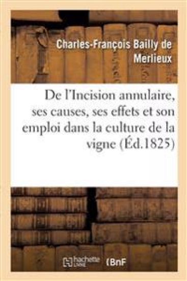 de l'Incision Annulaire, de Ses Causes, de Ses Effets Et Particulièrement de Son Emploi