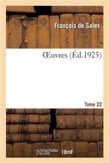 Oeuvres. Tome 22