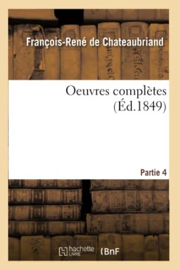 Oeuvres Complètes. Partie 4