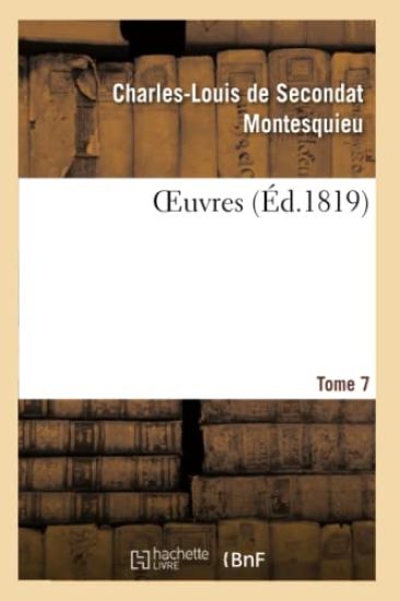 Oeuvres. Tome 7