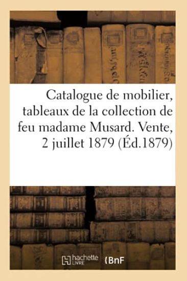 Catalogue de Mobilier, Tableaux Modernes, Objets d'Art, Porcelaines