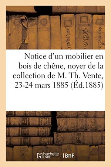 Notice d'Un Mobilier En Bois de Chêne, Noyer Et Palissandre, Tableaux, Aquarelles Et Dessins