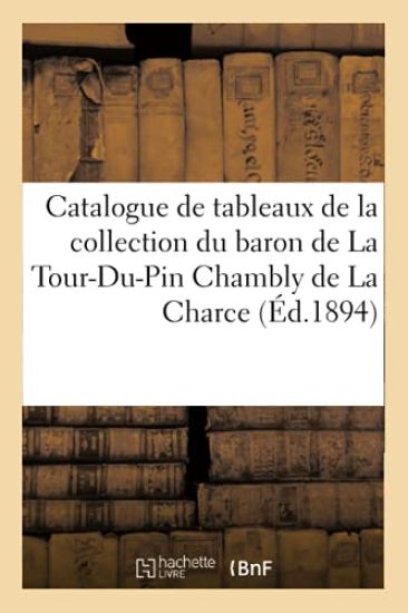 Catalogue de Tableaux Anciens, Aquarelles Et Dessins