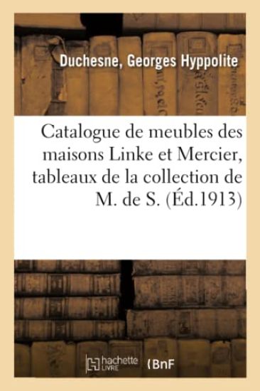 Catalogue de Meubles Modernes Des Maisons Linke Et Mercier, Tableaux Modernes, Aquarelles