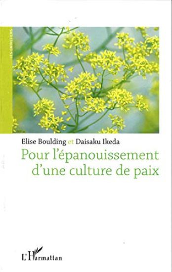 Pour l'épanouissement d'une culture de paix – Elise Boulding, kirjan kansikuva