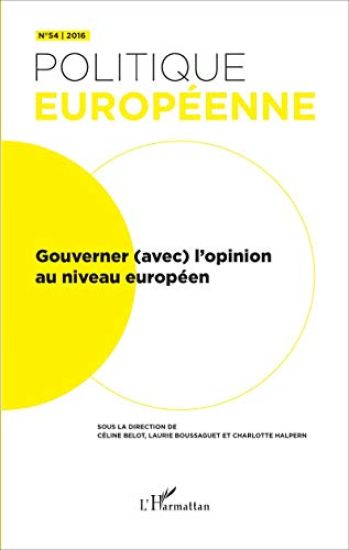 Gouverner (avec) l'opinion au niveau européen