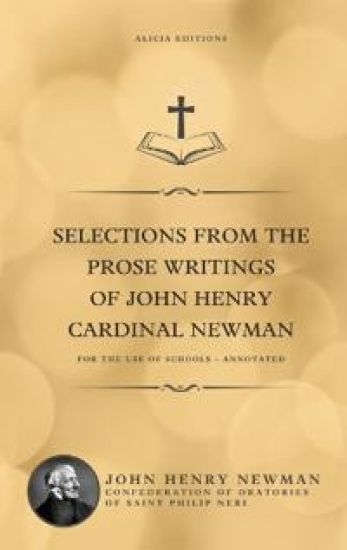 Selections from the Prose Writings of John Henry Cardinal Newman – John Henry Newman, kirjan kansikuva
