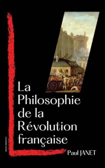 La Philosophie de la Révolution française – Paul Janet, kirjan kansikuva