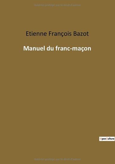 Manuel du franc-maçon