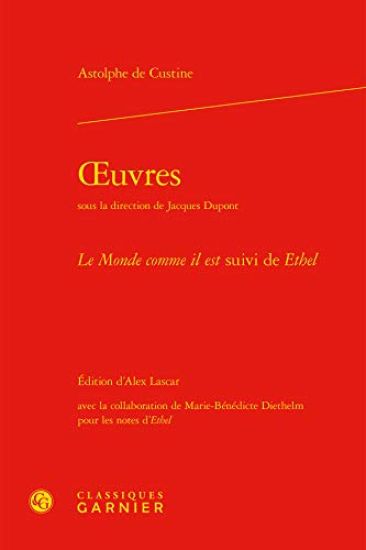 Oeuvres: Le Monde Comme Il Est Suivi de Ethel