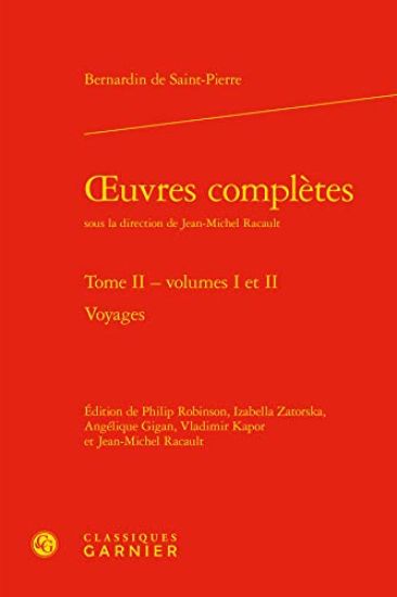 Oeuvres Completes, Tome II: Voyages