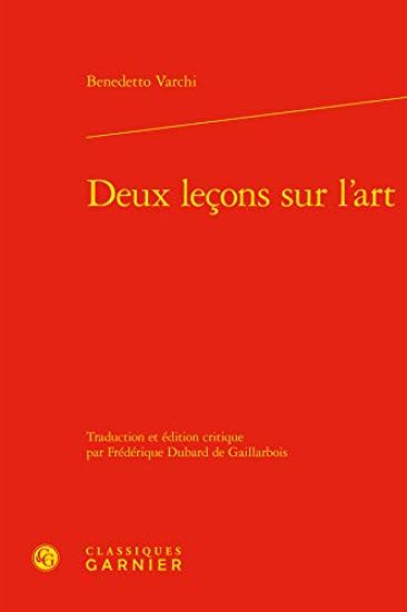 Deux Lecons Sur l'Art