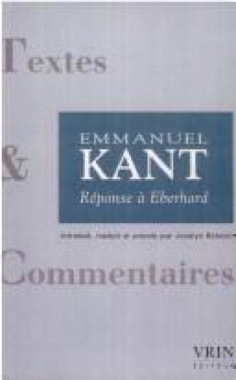 Reponse a Eberhard