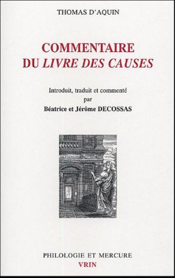 Commentaire Du Livre Des Causes