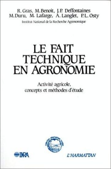 Le fait technique en agronomie