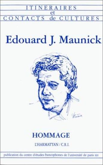 Edouard J. Maunick