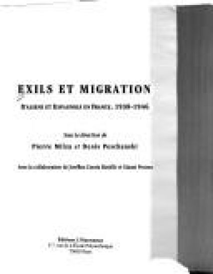 Exils et migrations