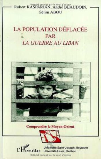 La population déplacée par la guerre au Liban