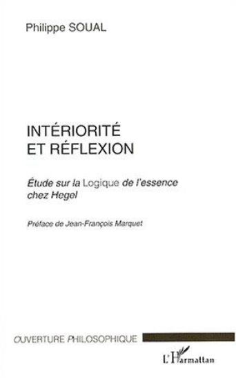 INTÉRIORITÉ ET RÉFLEXION