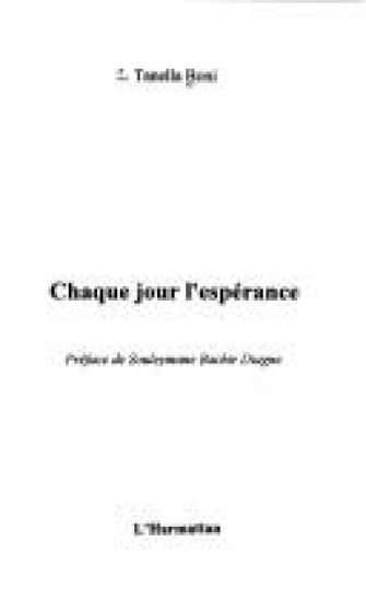 CHAQUE JOUR L'ESPÉRANCE