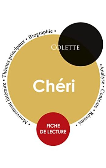 Fiche de lecture Chéri (Étude intégrale)