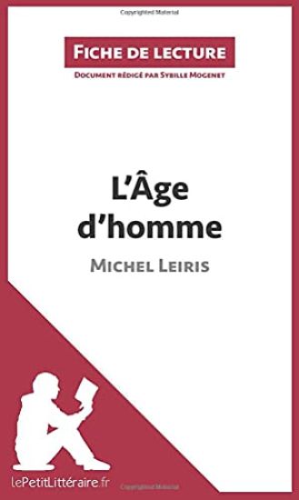 L'Âge d'homme de Michel Leiris (Fiche de lecture)
