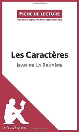 Les Caractères de Jean de La Bruyère (Fiche de lecture)