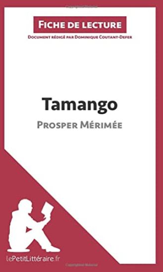 Tamango de Prosper Mérimée (Fiche de lecture)
