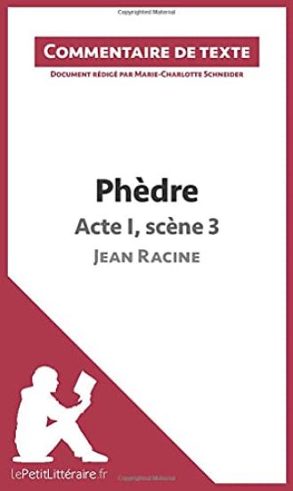 Phèdre de Racine - Acte I, scène 3