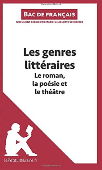 Les genres littéraires - Le roman, la poésie et le théâtre (Bac de français))