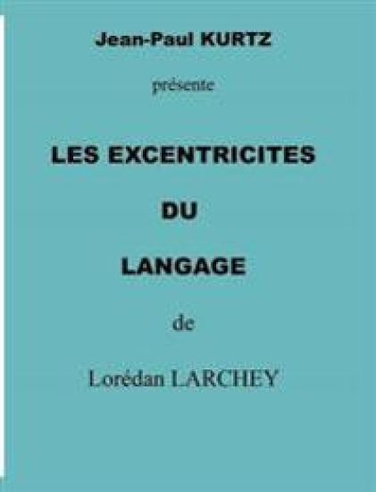 les excentricités du langage