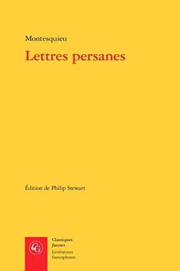 LETTRES PERSANES