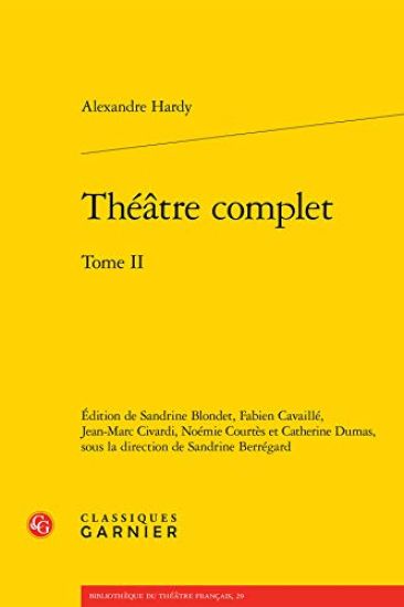 Theatre Complet: Tome II
