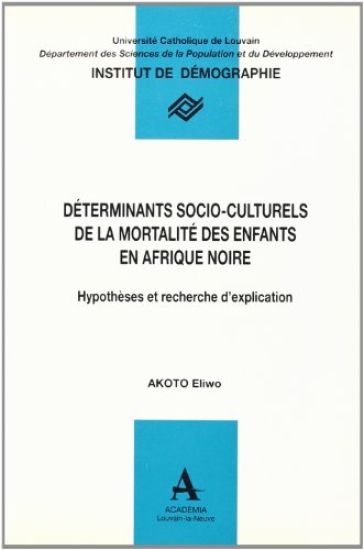 Déterminants socio-culturels de la mortalité des enfants en Afrique noire