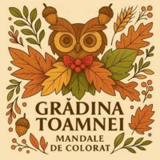 Gradina toamnei - Mandale de colorat