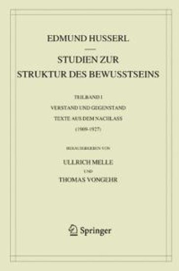 Studien zur Struktur des Bewusstseins