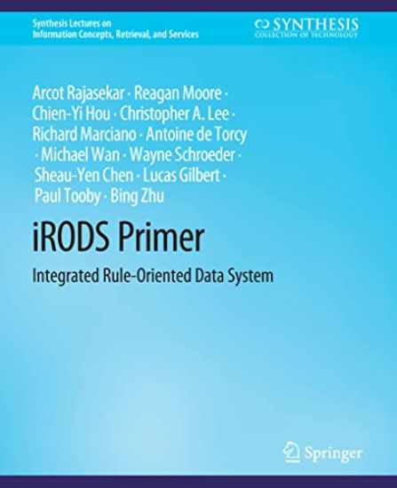 iRODS Primer – Arcot Rajasekar, kirjan kansikuva