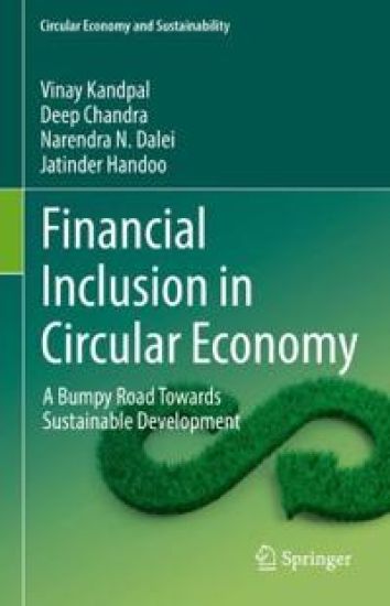 Financial Inclusion in Circular Economy – Vinay Kandpal, kirjan kansikuva