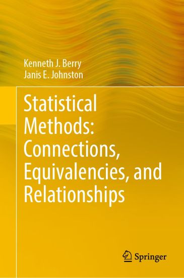 Statistical Methods: Connections, Equivalencies, and Relationships – Kenneth J. Berry, kirjan kansikuva