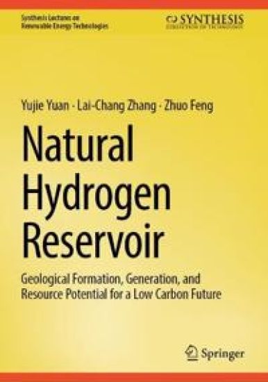 Natural Hydrogen Reservoir – Yujie Yuan, kirjan kansikuva
