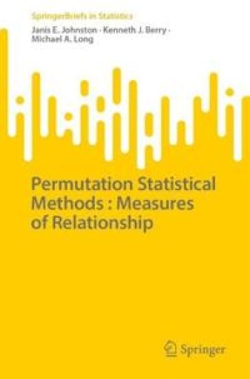 Permutation Statistical Methods : Measures of Relationship – Janis E. Johnston, kirjan kansikuva
