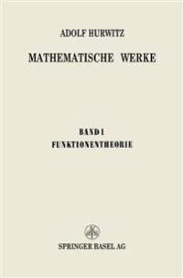 Mathematische Werke