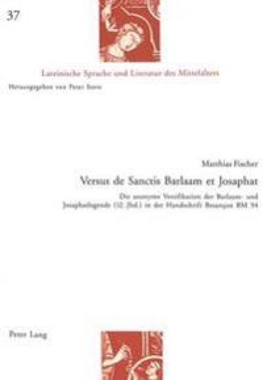 Versus de Sanctis Barlaam Et Josaphat