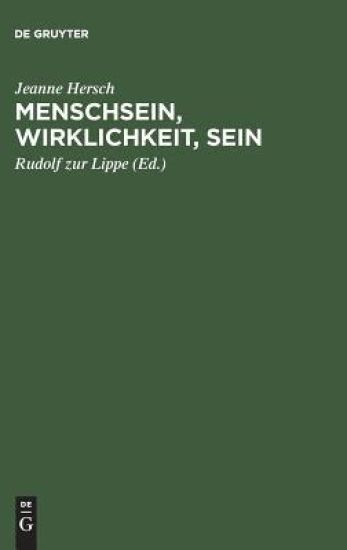 Mensch Sein Wirklichkeit Sein Karl Jaspers Vorlesungen Zu Fragen Der Zeit