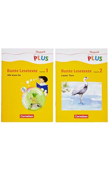 Deutsch plus - Grundschule - Bunte Lesetexte - Lesehefte Stufe 1 und 2 im Paket