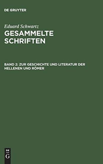 Zur Geschichte und Literatur der Hellenen und Römer