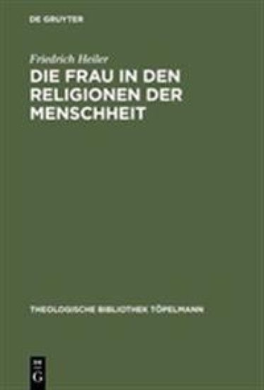 Die Frau in den Religionen der Menschheit