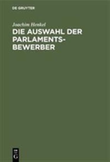 Die Auswahl Der Parlamentsbewerber
