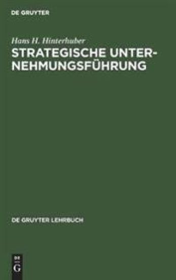 Strategische Unternehmungsführung