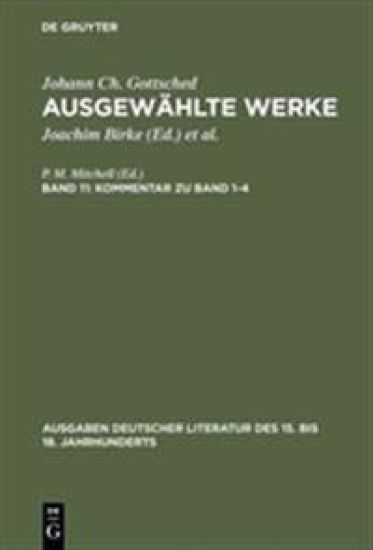 Kommentar Zu Band 1-4